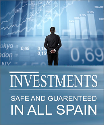 Investments safe and guarenteed in all Spain