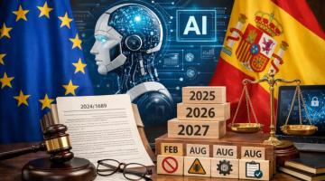 The European Union's Artificial Intelligence Regulation (AI Act): legal implications, progressive implementation and direct applicability in Spain