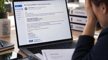 Account-swap fraud on invoices