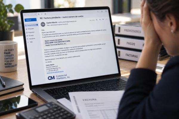 Account-swap fraud on invoices